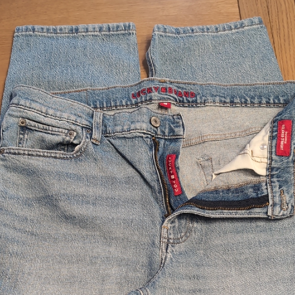 Lucky Brand Men's Light Blue Relaxed Jeans